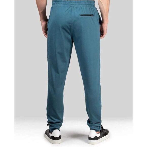 NATORI MEN JOGGER PANTS RUMI LIGHT WEIGHT ACTIVE JERSEY Size XL STAR GREEN New - Picture 2 of 12